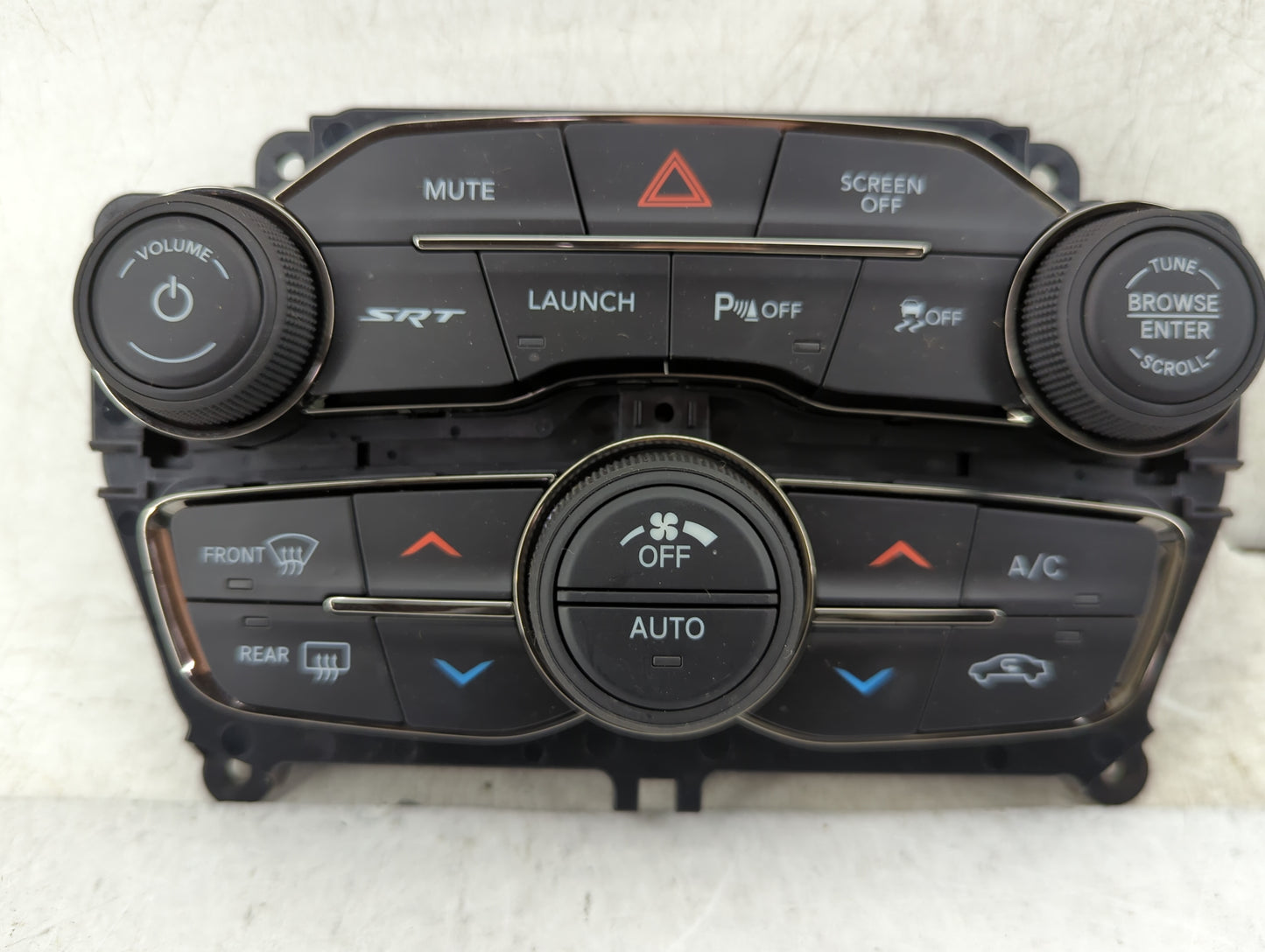 2016 Dodge Challenger Climate Control Module Temperature AC/Heater Replacement P/N:P68293611AC 68293611AC, 5PQ721VXAD Fits O