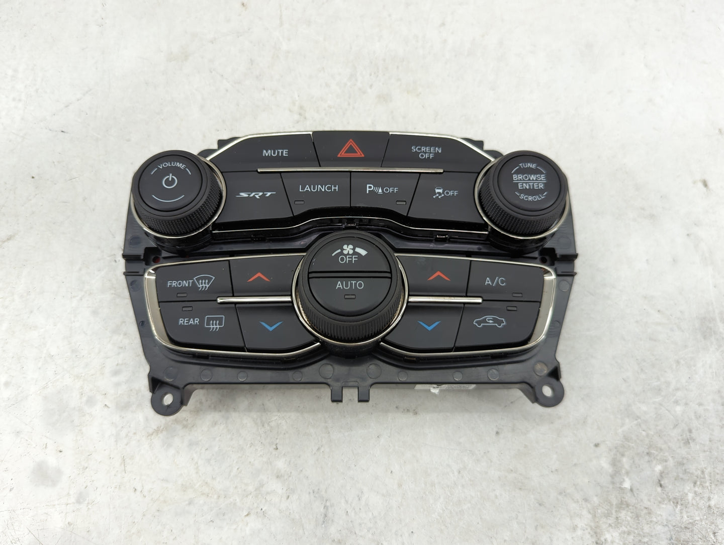 2016 Dodge Challenger Climate Control Module Temperature AC/Heater Replacement P/N:P68293611AC 68293611AC, 5PQ721VXAD Fits O