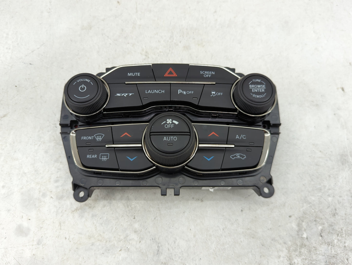 2016 Dodge Challenger Climate Control Module Temperature AC/Heater Replacement P/N:P68293611AC 68293611AC, 5PQ721VXAD Fits O