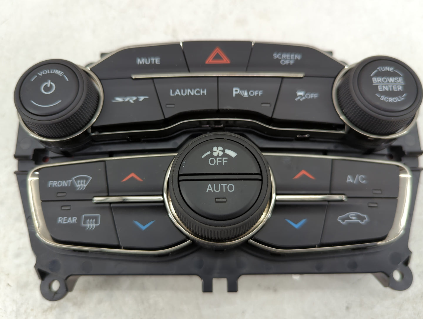 2016 Dodge Challenger Climate Control Module Temperature AC/Heater Replacement P/N:P68293611AC 68293611AC, 5PQ721VXAD Fits O