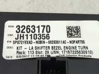 2016 Dodge Challenger Climate Control Module Temperature AC/Heater Replacement P/N:P68293611AC 68293611AC, 5PQ721VXAD Fits O