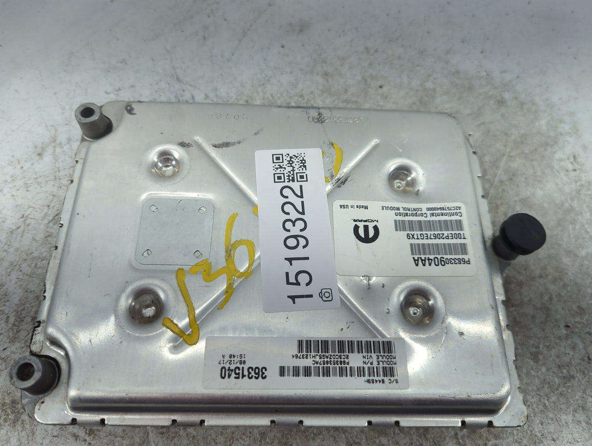2018-2019 Dodge Challenger PCM Engine Control Computer ECU ECM PCU OEM P/N:P68353057AC P68330904AA, T00EP20E7EGTX9 Fits 2018