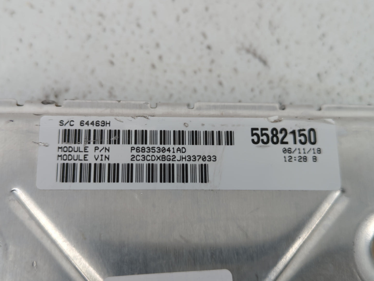 2018-2019 Dodge Challenger PCM Engine Control Computer ECU ECM PCU OEM P/N:P68330904AA P68395663AD Fits Fits 2018 2019 OEM U