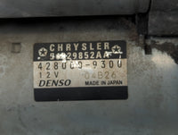 2017-2022 Dodge Challenger Car Starter Motor Solenoid OEM P/N:428000-9300 Fits OEM Used Auto Parts - Oemusedautoparts1.com