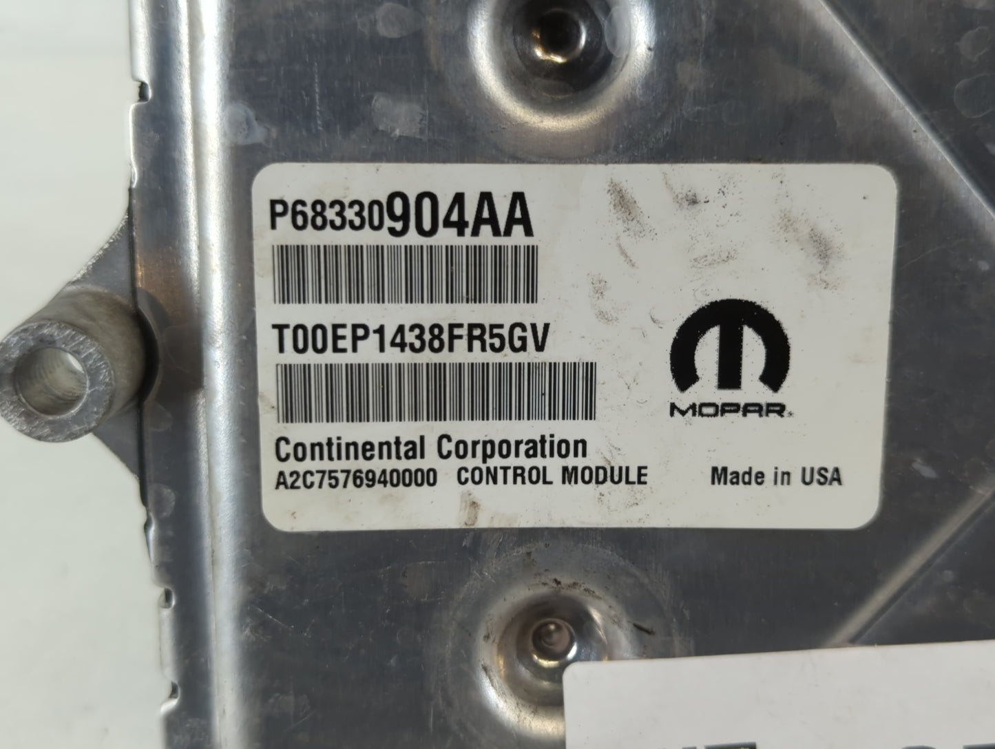 2018-2019 Dodge Challenger PCM Engine Control Computer ECU ECM PCU OEM P/N:P6835057AD P68330904AA Fits Fits 2018 2019 OEM Us