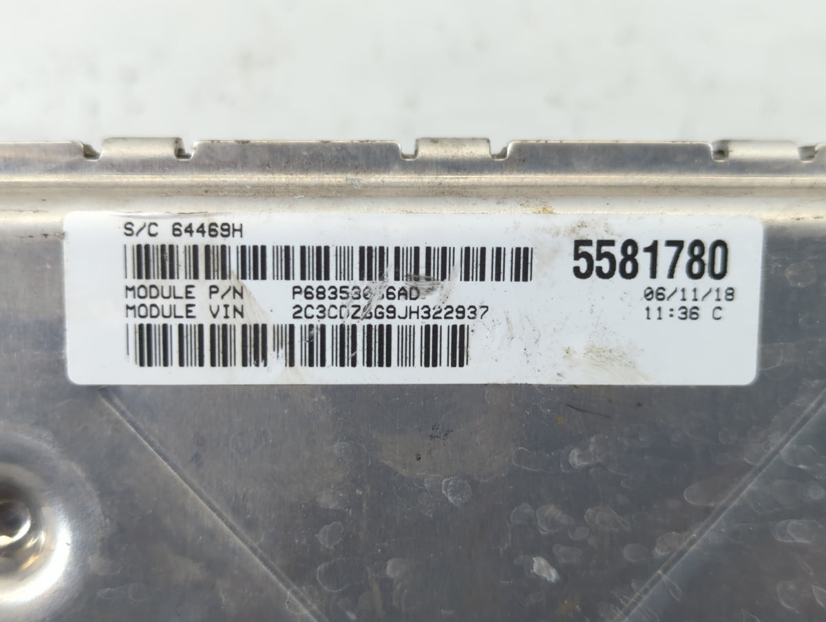 2018-2019 Dodge Challenger PCM Engine Control Computer ECU ECM PCU OEM P/N:P6835057AD P68330904AA Fits 2018 2019 OEM Used Au