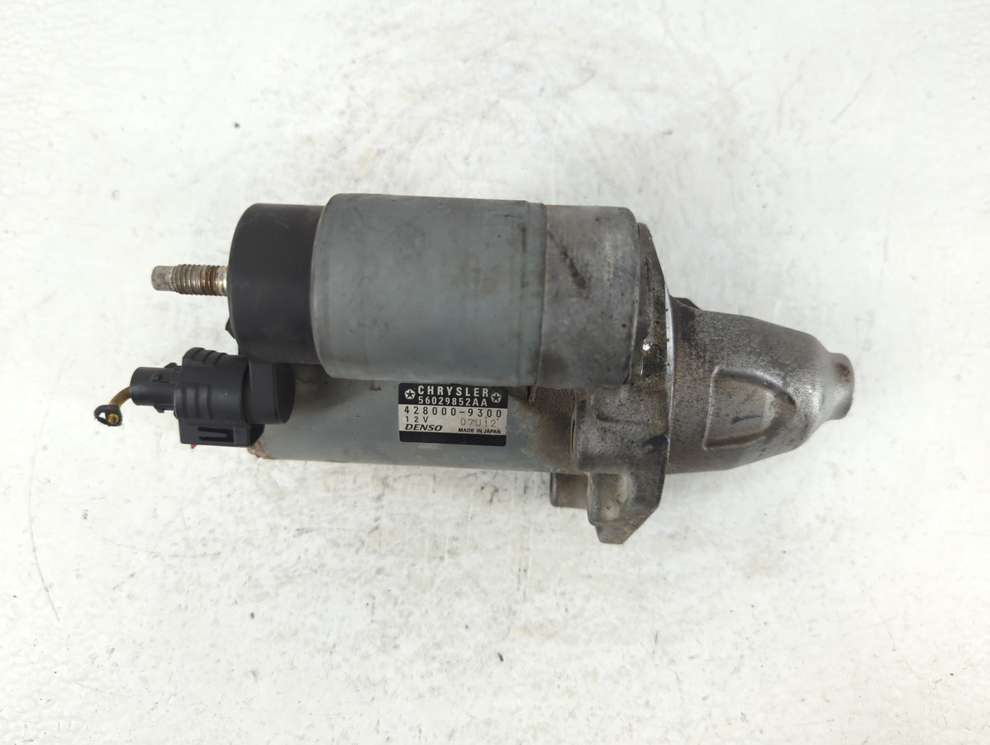 2017-2022 Dodge Challenger Car Starter Motor Solenoid OEM P/N:56029852AA 428000-9300 Fits OEM Used Auto Parts - Oemusedautop