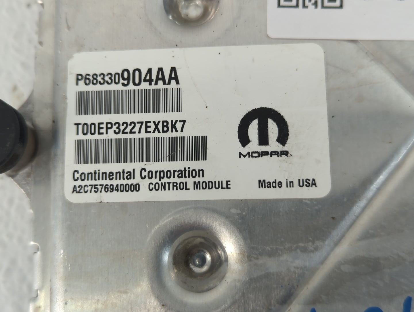 2018-2019 Dodge Charger PCM Engine Control Computer ECU ECM PCU OEM P/N:P68330904AA P68353048AC Fits Fits 2018 2019 OEM Used