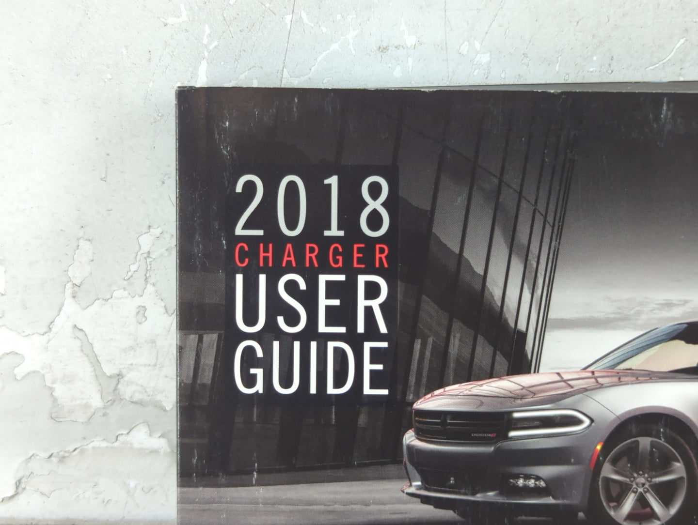2018 Dodge Charger Owners Manual Book Guide P/N:18LD-926-AA OEM Used Auto Parts - Oemusedautoparts1.com