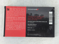 2018 Dodge Charger Owners Manual Book Guide P/N:18LD-926-AA OEM Used Auto Parts - Oemusedautoparts1.com