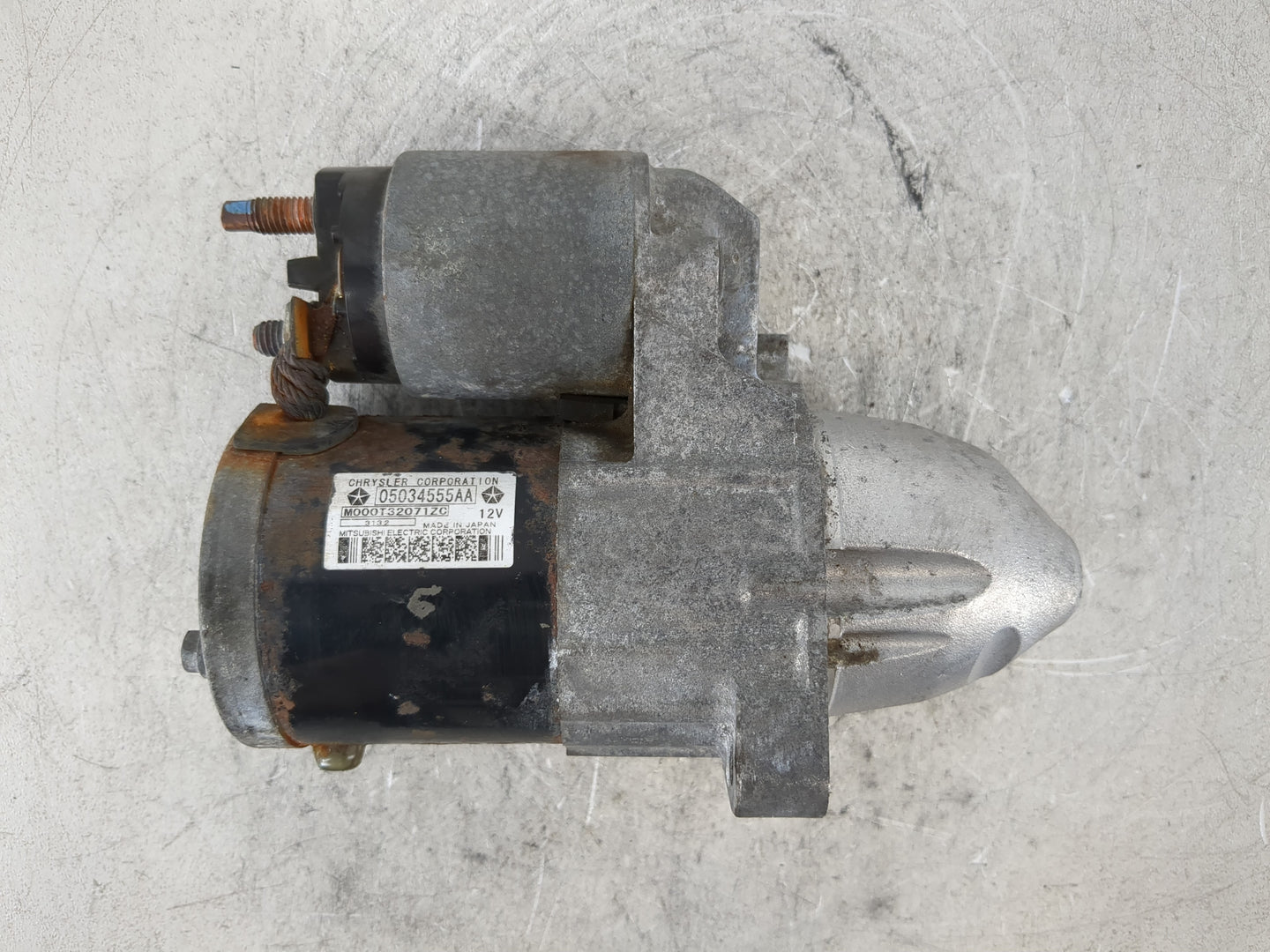 2017-2022 Dodge Charger Car Starter Motor Solenoid OEM P/N:05034555AA Fits OEM Used Auto Parts - Oemusedautoparts1.com