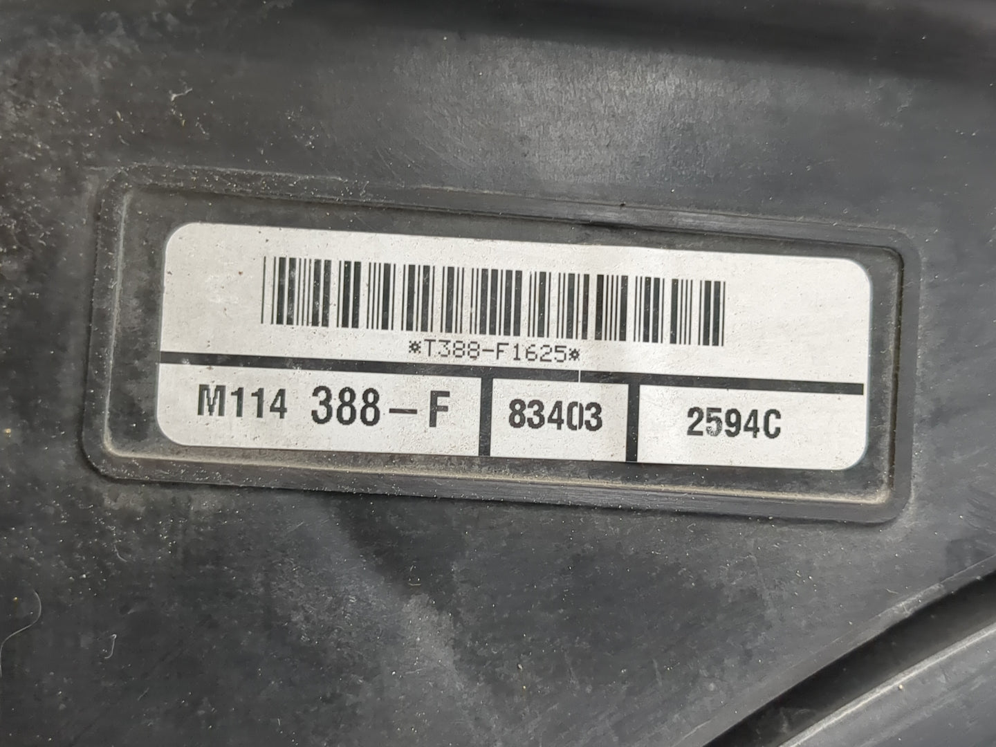 2018 Dodge Charger Electric Radiator Cooling Fan Motor Assembly P/N:55111 282AC Fits Fits 1994 1995 OEM Used Auto Parts - Oe