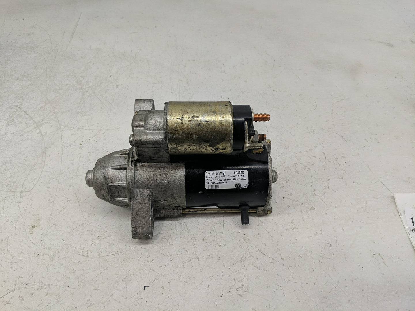 2017-2022 Dodge Charger Car Starter Motor Solenoid OEM P/N:491489 2459A52020A15 Fits OEM Used Auto Parts - Oemusedautoparts1