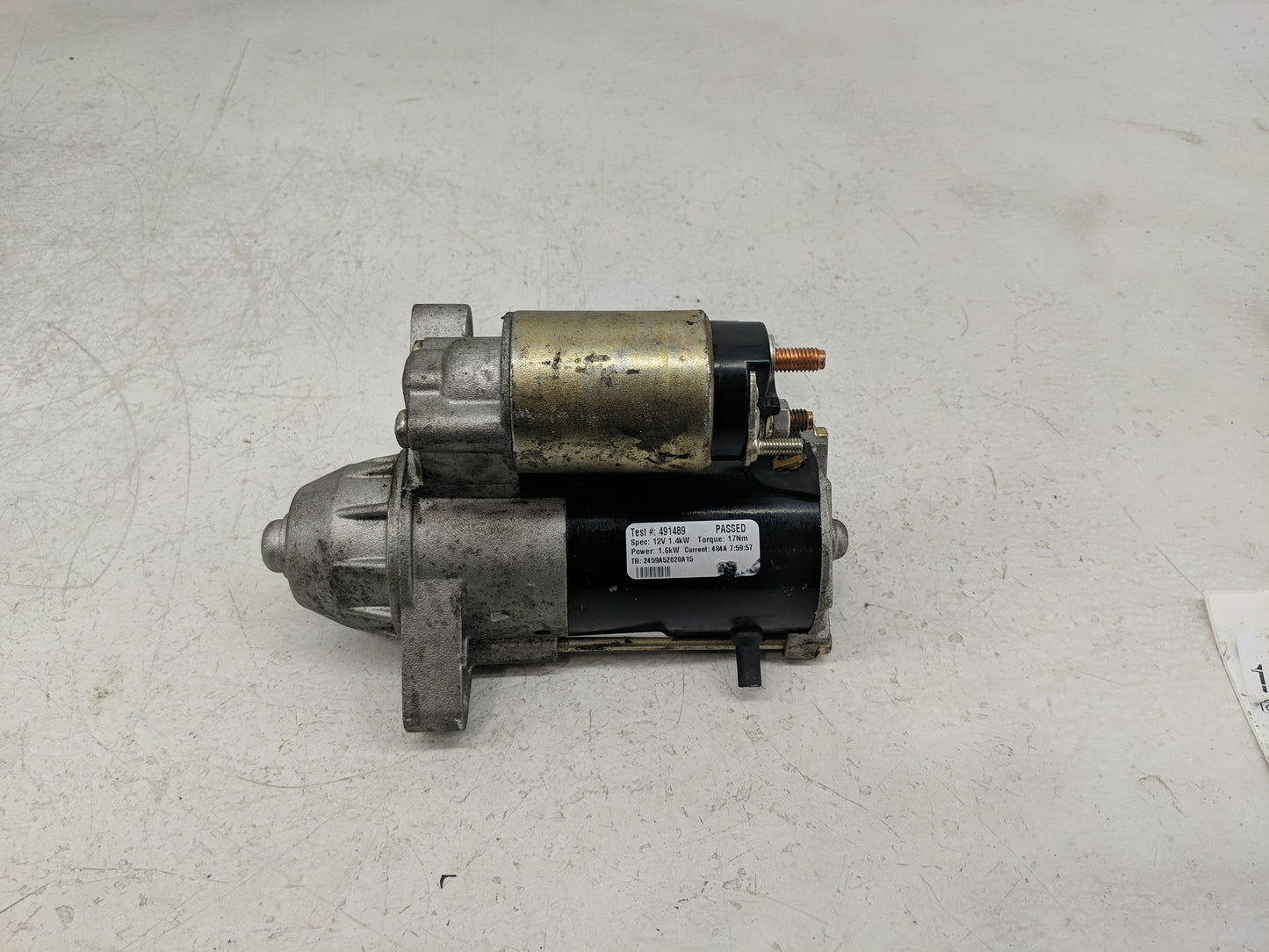 2017-2022 Dodge Charger Car Starter Motor Solenoid OEM P/N:491489 2459A52020A15 Fits OEM Used Auto Parts - Oemusedautoparts1
