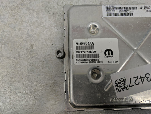 2018-2019 Dodge Charger PCM Engine Control Computer ECU ECM PCU OEM P/N:P68330904AA Fits Fits 2018 2019 OEM Used Auto Parts