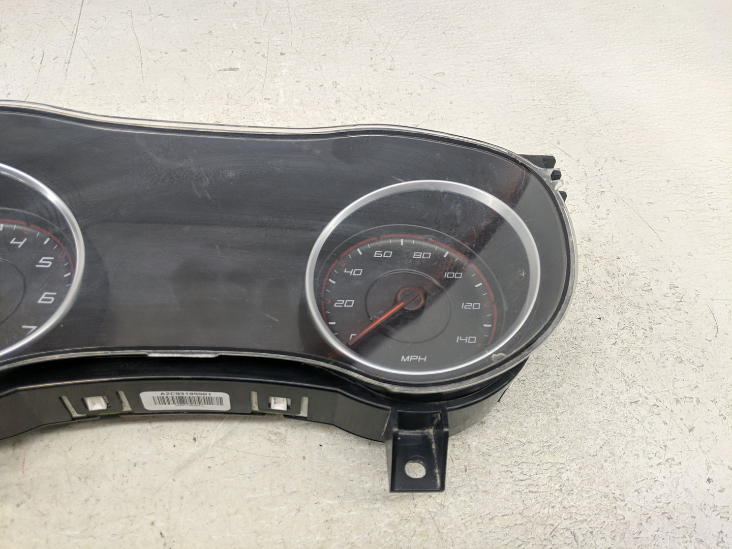 2018 Dodge Charger Instrument Cluster Speedometer Gauges P/N:P68351433AB Fits OEM Used Auto Parts - Oemusedautoparts1.com