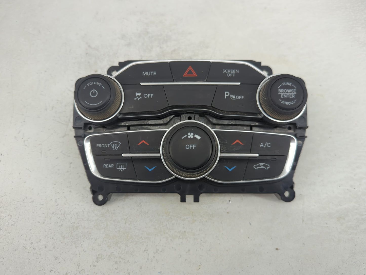 2017-2021 Dodge Charger Climate Control Module Temperature AC/Heater Replacement P/N:P68293624AD Fits OEM Used Auto Parts - 