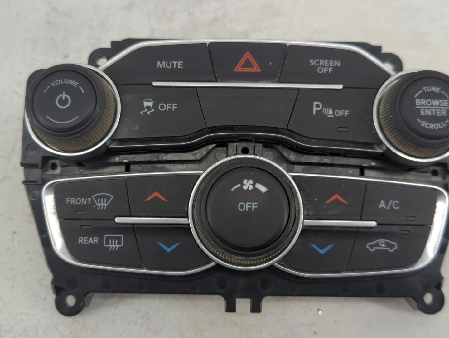 2017-2021 Dodge Charger Climate Control Module Temperature AC/Heater Replacement P/N:P68293624AD Fits OEM Used Auto Parts - 