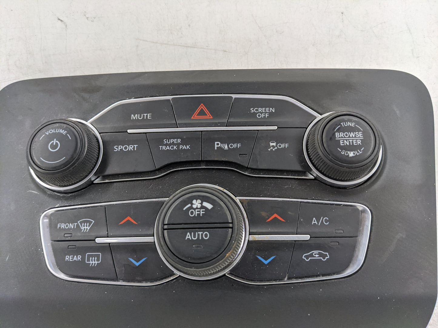 2017-2022 Dodge Charger Climate Control Module Temperature AC/Heater Replacement Fits Fits 2017 2018 2019 2020 2021 2022 OEM