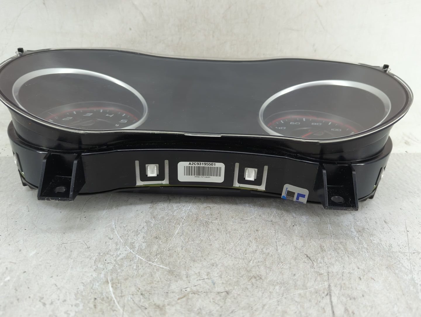 2018 Dodge Charger Instrument Cluster Speedometer Gauges P/N:P68351433AB Fits OEM Used Auto Parts - Oemusedautoparts1.com
