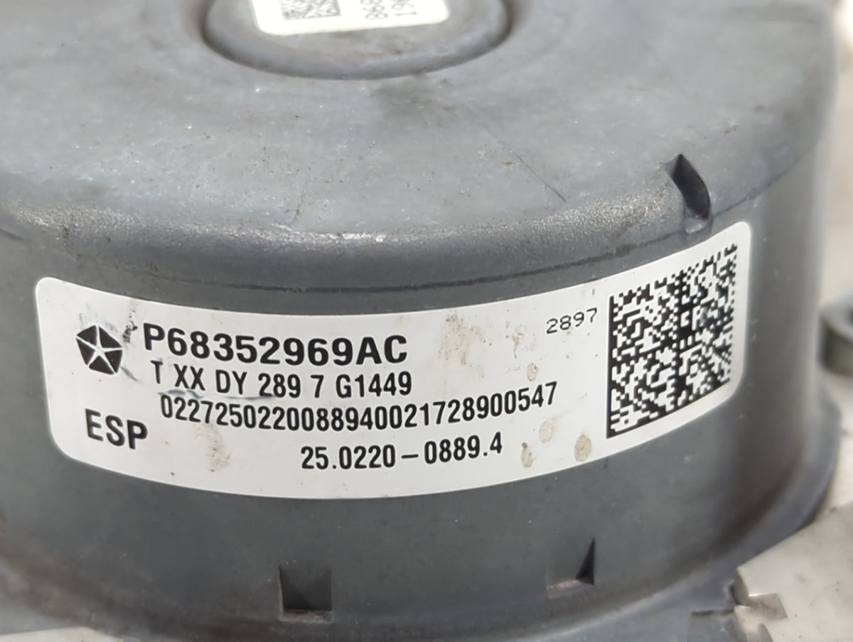 2015-2022 Dodge Charger Anti-Lock Brake ABS Pump Module Actuator OEM P/N:P6835269AC Fits OEM Used Auto Parts - Oemusedautopa