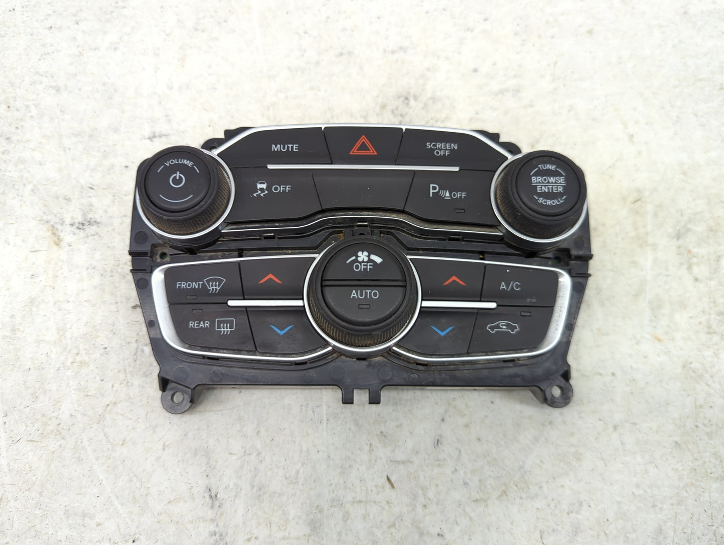 2017-2022 Dodge Charger Climate Control Module Temperature AC/Heater Replacement P/N:P68293626AC Fits OEM Used Auto Parts - 