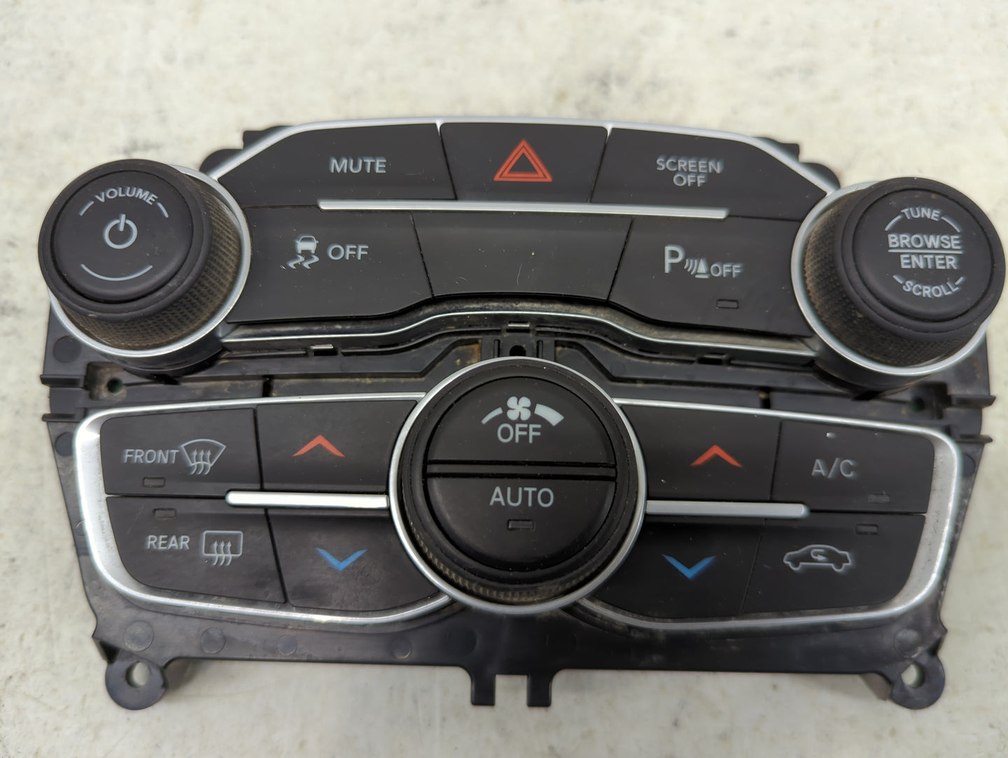 2017-2022 Dodge Charger Climate Control Module Temperature AC/Heater Replacement P/N:P68293626AC Fits OEM Used Auto Parts - 