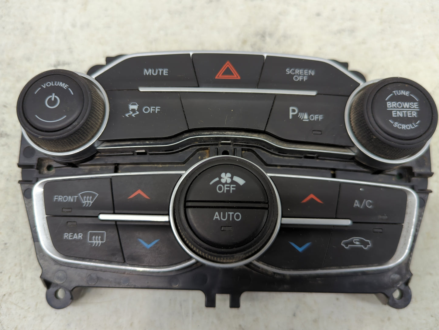2017-2022 Dodge Charger Climate Control Module Temperature AC/Heater Replacement P/N:P68293626AC Fits OEM Used Auto Parts - 