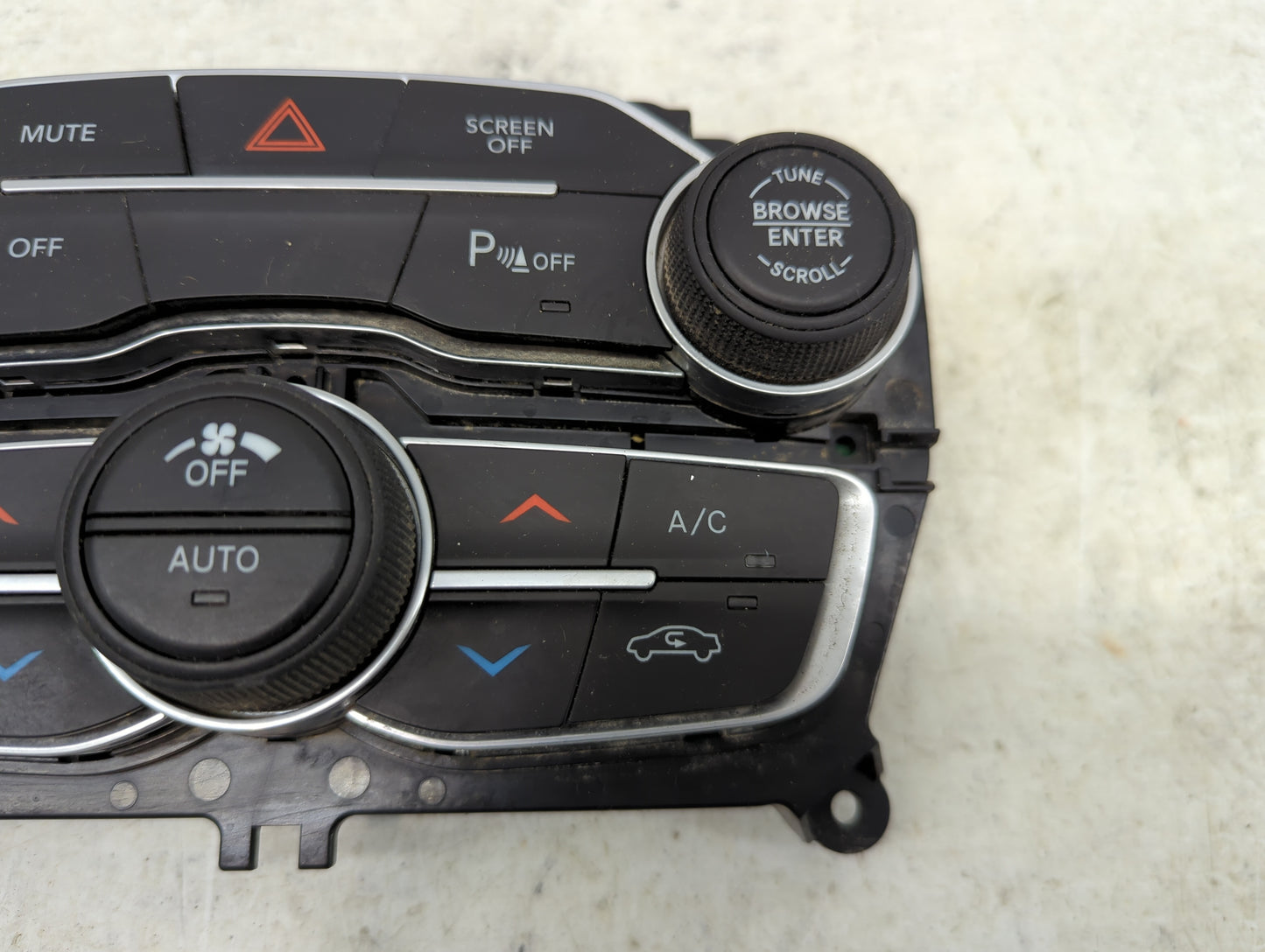 2017-2022 Dodge Charger Climate Control Module Temperature AC/Heater Replacement P/N:P68293626AC Fits OEM Used Auto Parts - 