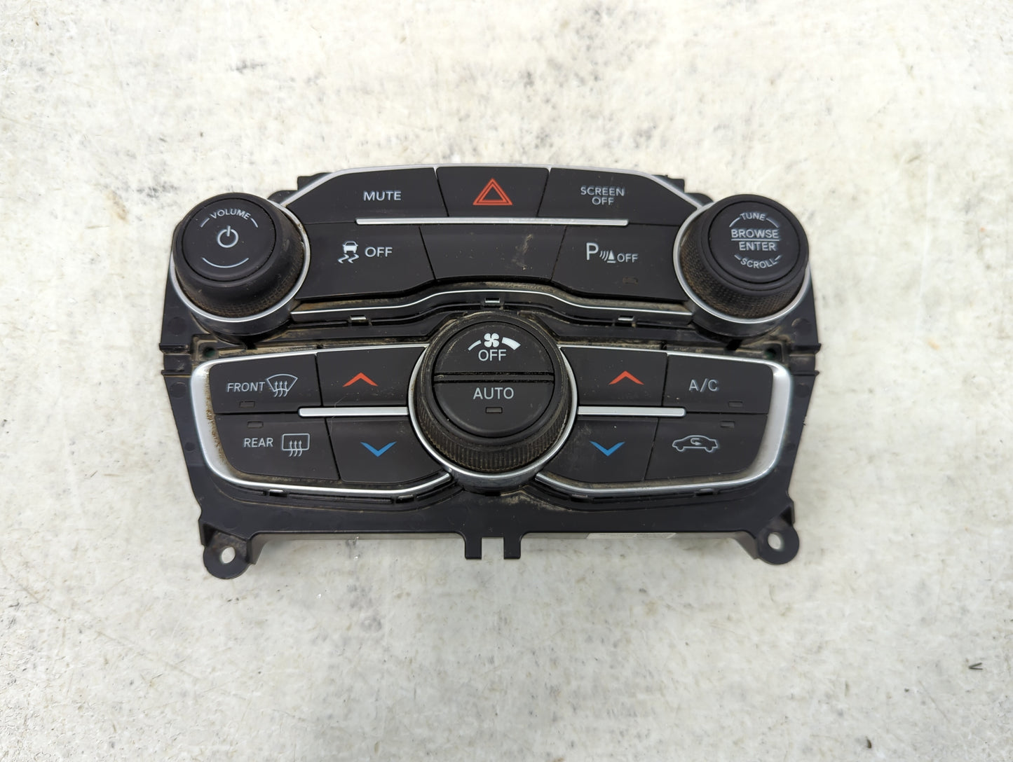 2017-2022 Dodge Charger Climate Control Module Temperature AC/Heater Replacement P/N:P68293626AC Fits OEM Used Auto Parts - 