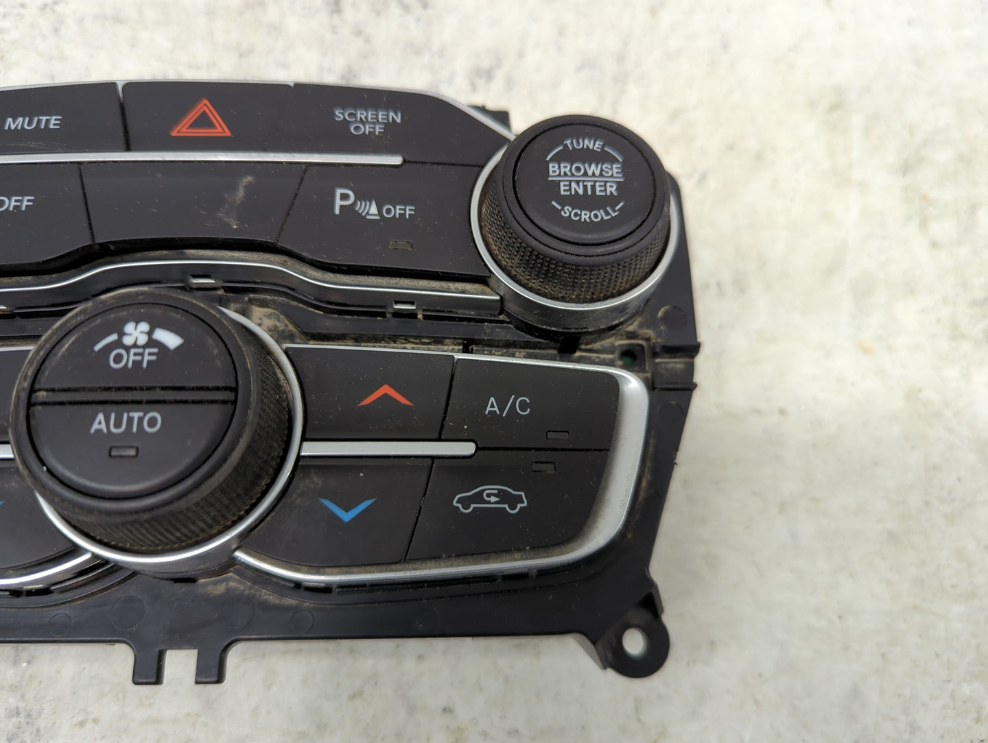 2017-2022 Dodge Charger Climate Control Module Temperature AC/Heater Replacement P/N:P68293626AC Fits OEM Used Auto Parts - 