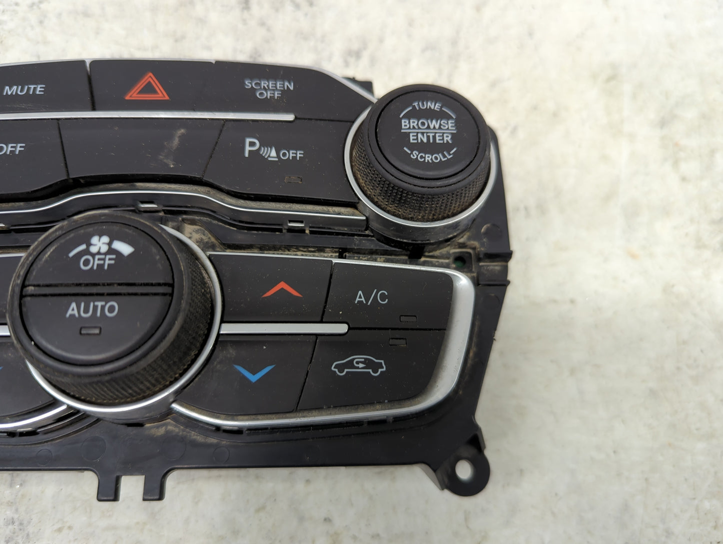 2017-2022 Dodge Charger Climate Control Module Temperature AC/Heater Replacement P/N:P68293626AC Fits OEM Used Auto Parts - 