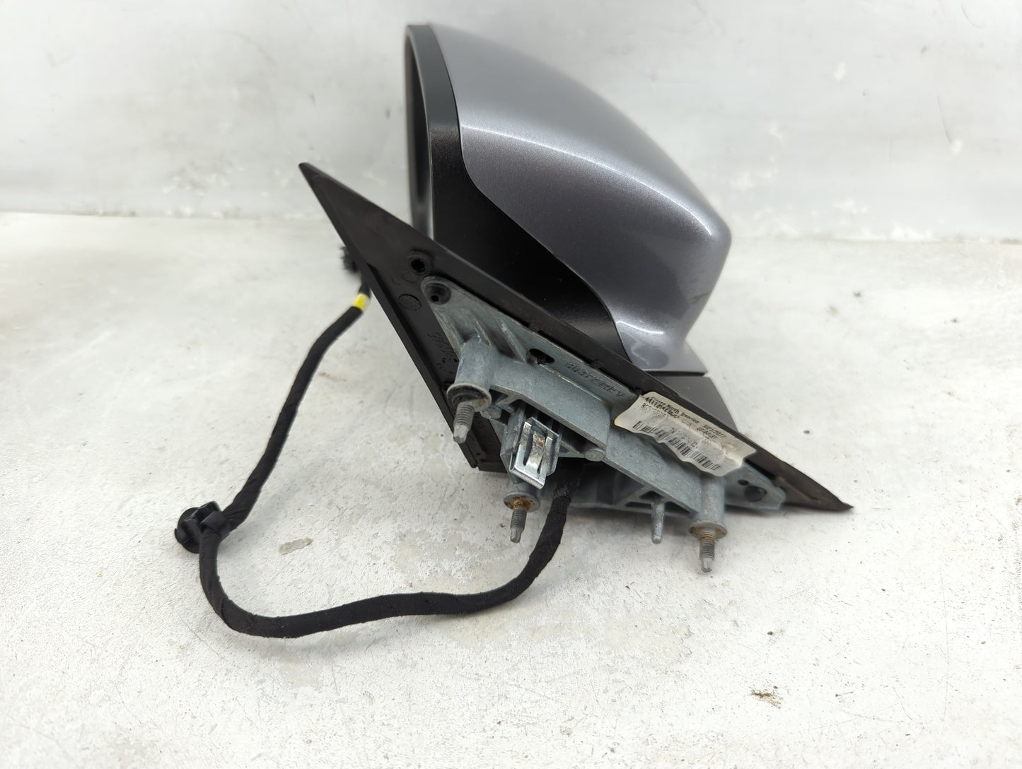 2015-2020 Dodge Charger Driver Left Side View Manual Door Mirror Silver - Oemusedautoparts1.com