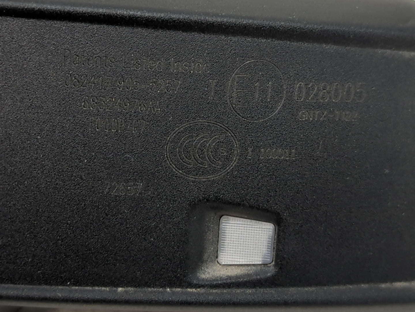 2018 Dodge Charger Interior Rear View Mirror Replacement OEM Fits OEM Used Auto Parts - Oemusedautoparts1.com