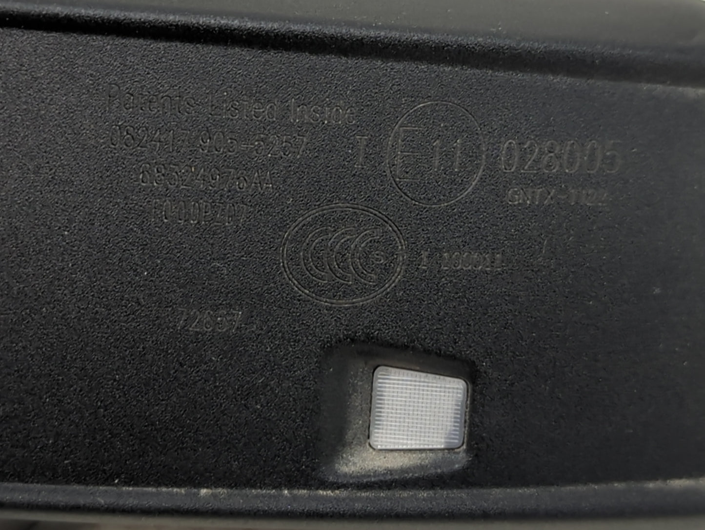 2018 Dodge Charger Interior Rear View Mirror Replacement OEM Fits OEM Used Auto Parts - Oemusedautoparts1.com