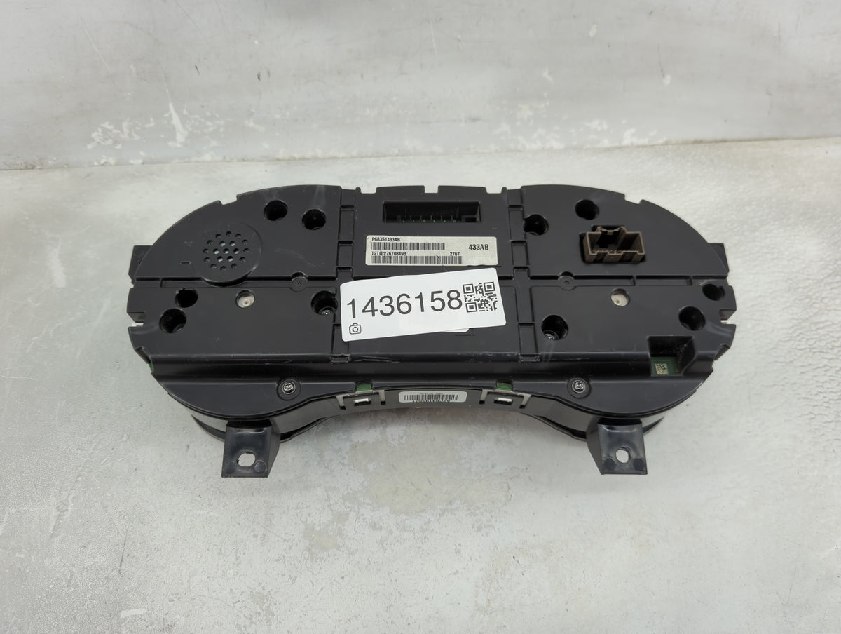 2018 Dodge Charger Instrument Cluster Speedometer Gauges P/N:P68351433AB Miles: Fits OEM Used Auto Parts - Oemusedautoparts1