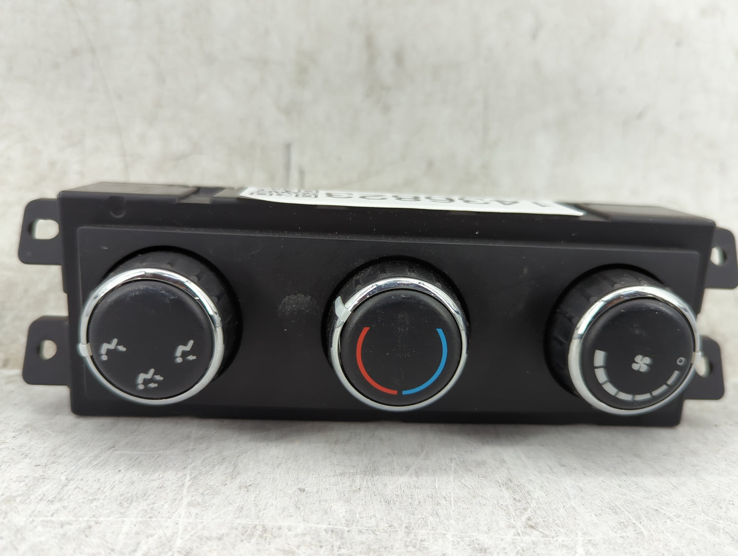 2018 Dodge Charger Climate Control Module Temperature AC/Heater Replacement Fits OEM Used Auto Parts - Oemusedautoparts1.com