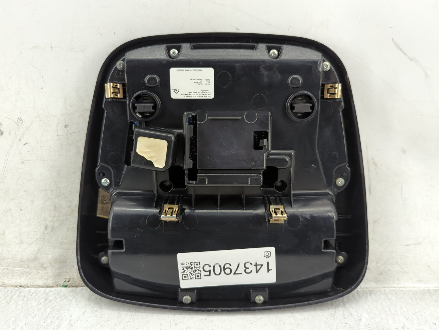 2015-2022 Dodge Charger Overhead Roof Console 1437905 - Oemusedautoparts1.com