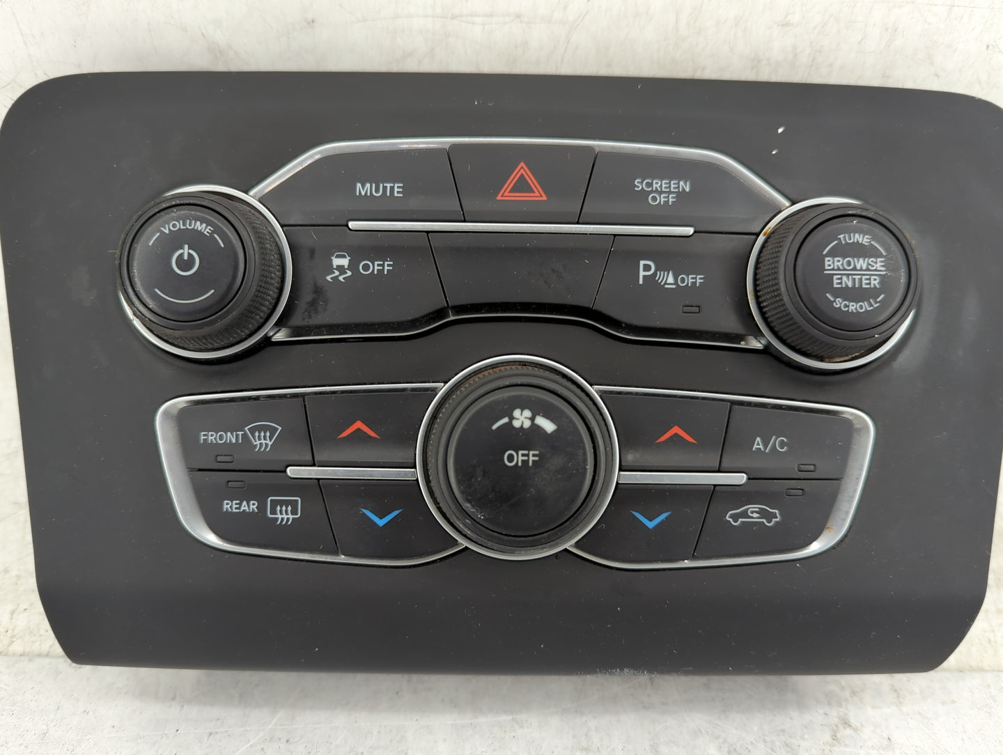 2017-2022 Dodge Charger Climate Control Module Temperature AC/Heater Replacement P/N:P68293615AC Fits OEM Used Auto Parts - 