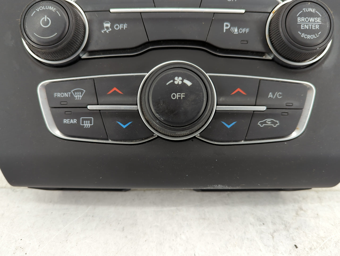 2017-2022 Dodge Charger Climate Control Module Temperature AC/Heater Replacement P/N:P68293615AC Fits OEM Used Auto Parts - 