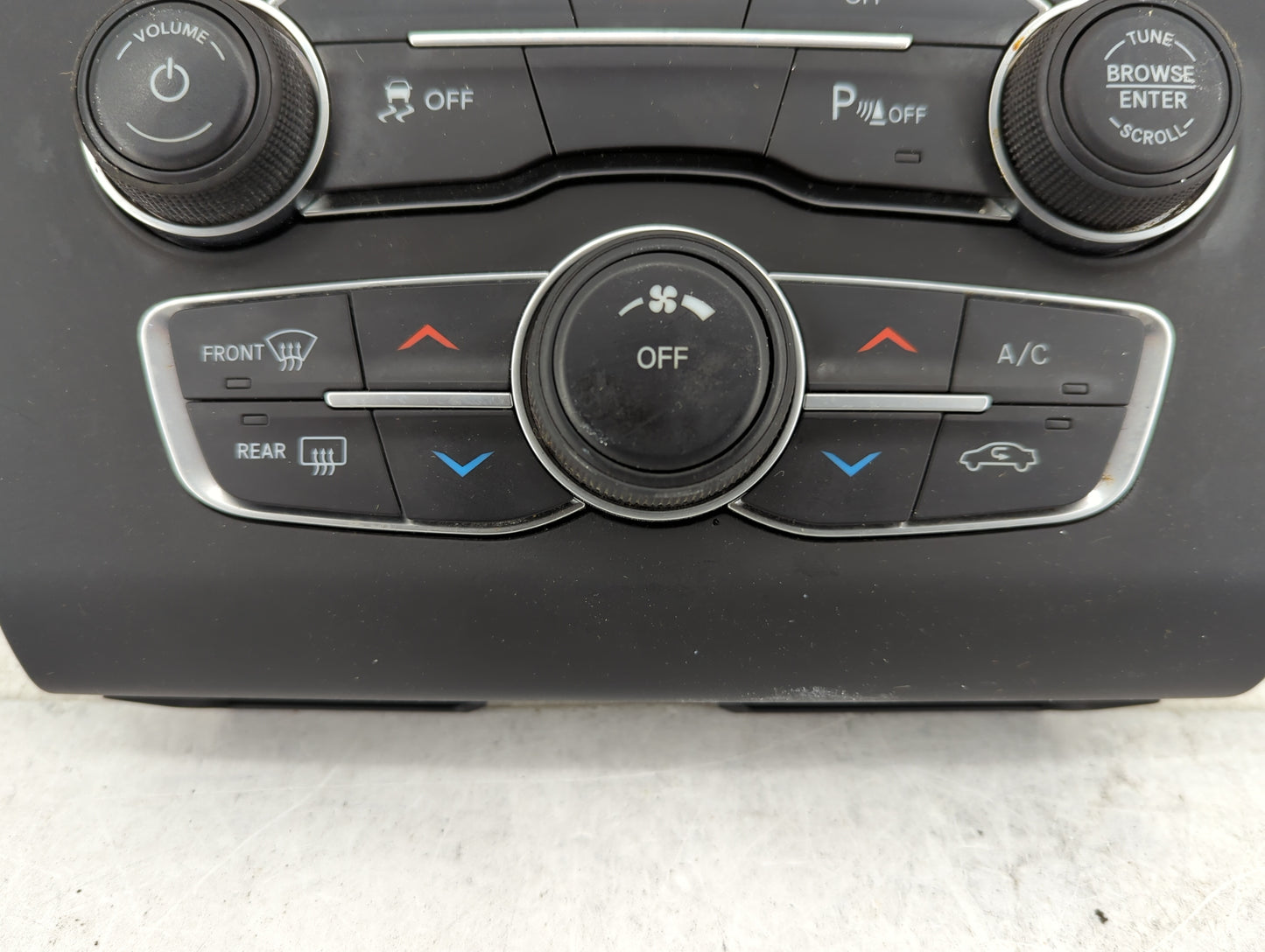 2017-2022 Dodge Charger Climate Control Module Temperature AC/Heater Replacement P/N:P68293615AC Fits OEM Used Auto Parts - 