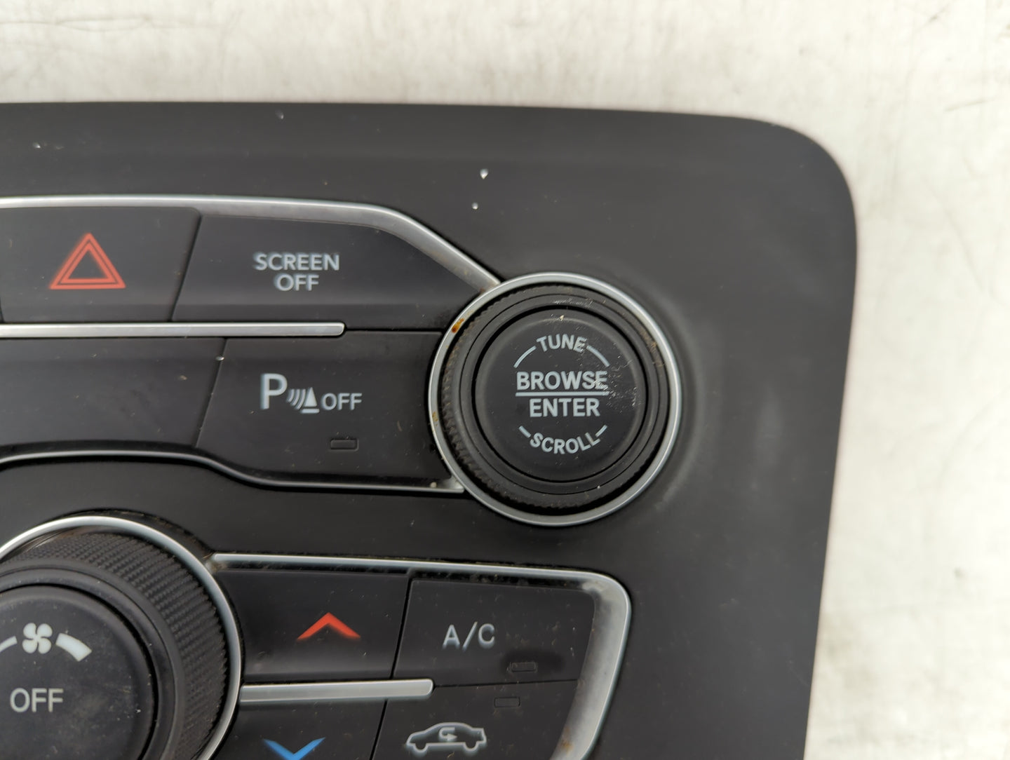 2017-2022 Dodge Charger Climate Control Module Temperature AC/Heater Replacement P/N:P68293615AC Fits OEM Used Auto Parts - 