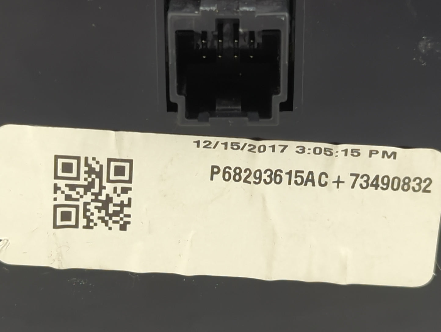 2017-2022 Dodge Charger Climate Control Module Temperature AC/Heater Replacement P/N:P68293615AC Fits OEM Used Auto Parts - 