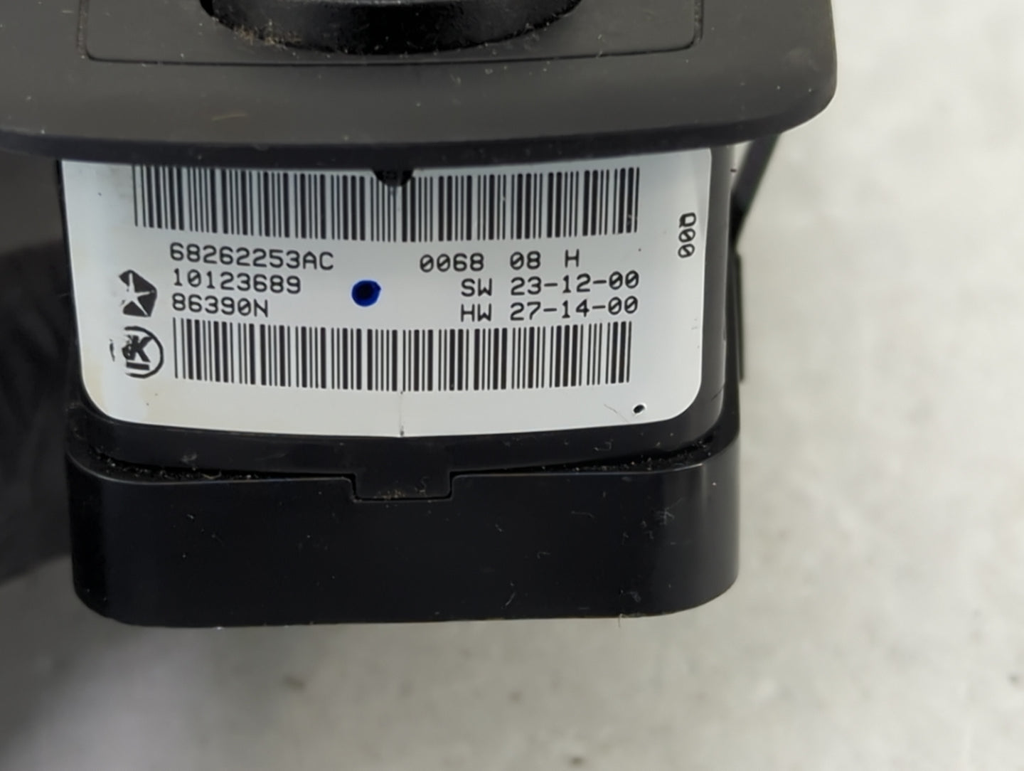 2015-2019 Dodge Charger Master Power Window Switch Replacement Driver Side Left P/N:68262253AC Fits OEM Used Auto Parts - Oe