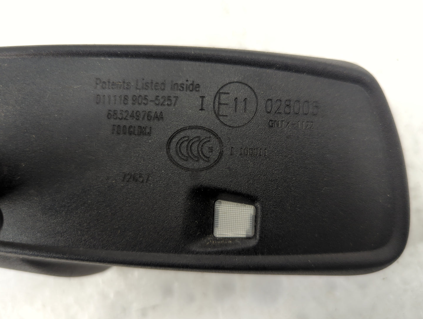 2017-2022 Dodge Charger Interior Rear View Mirror Replacement OEM Fits Fits 2017 2018 2019 2020 2021 2022 OEM Used Auto Part