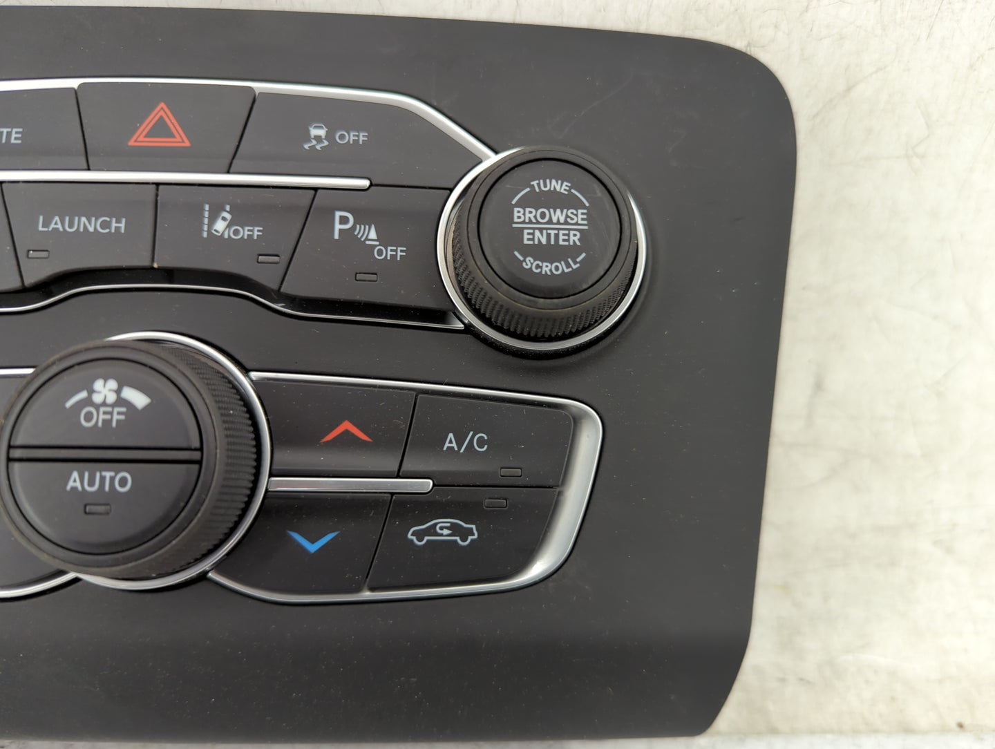2017-2018 Dodge Charger Climate Control Module Temperature AC/Heater Replacement P/N:P68293623AD Fits Fits 2017 2018 OEM Use