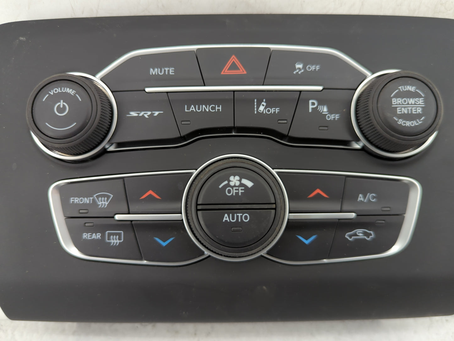2017-2018 Dodge Charger Climate Control Module Temperature AC/Heater Replacement P/N:P68293623AD Fits Fits 2017 2018 OEM Use