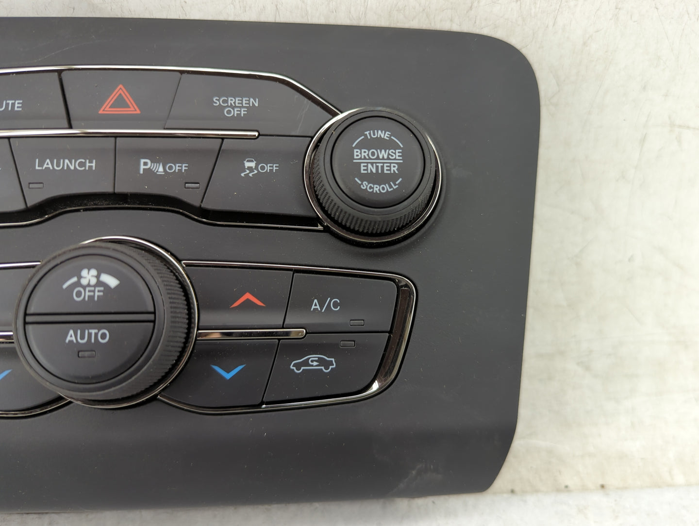 2017-2022 Dodge Charger Climate Control Module Temperature AC/Heater Replacement P/N:P68293621AD Fits OEM Used Auto Parts - 