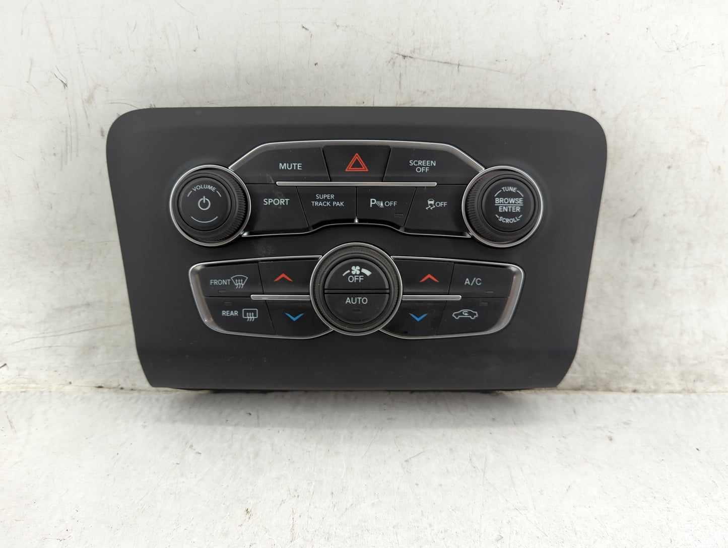 2017-2022 Dodge Charger Climate Control Module Temperature AC/Heater Replacement P/N:P68293624AC Fits OEM Used Auto Parts - 