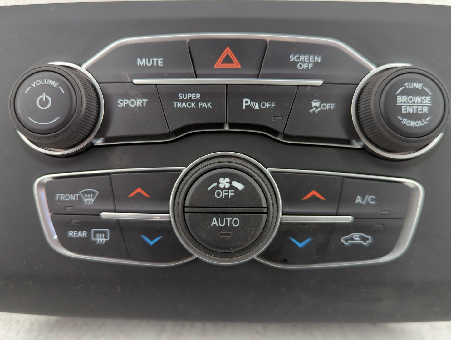 2017-2022 Dodge Charger Climate Control Module Temperature AC/Heater Replacement P/N:P68293624AC Fits OEM Used Auto Parts - 